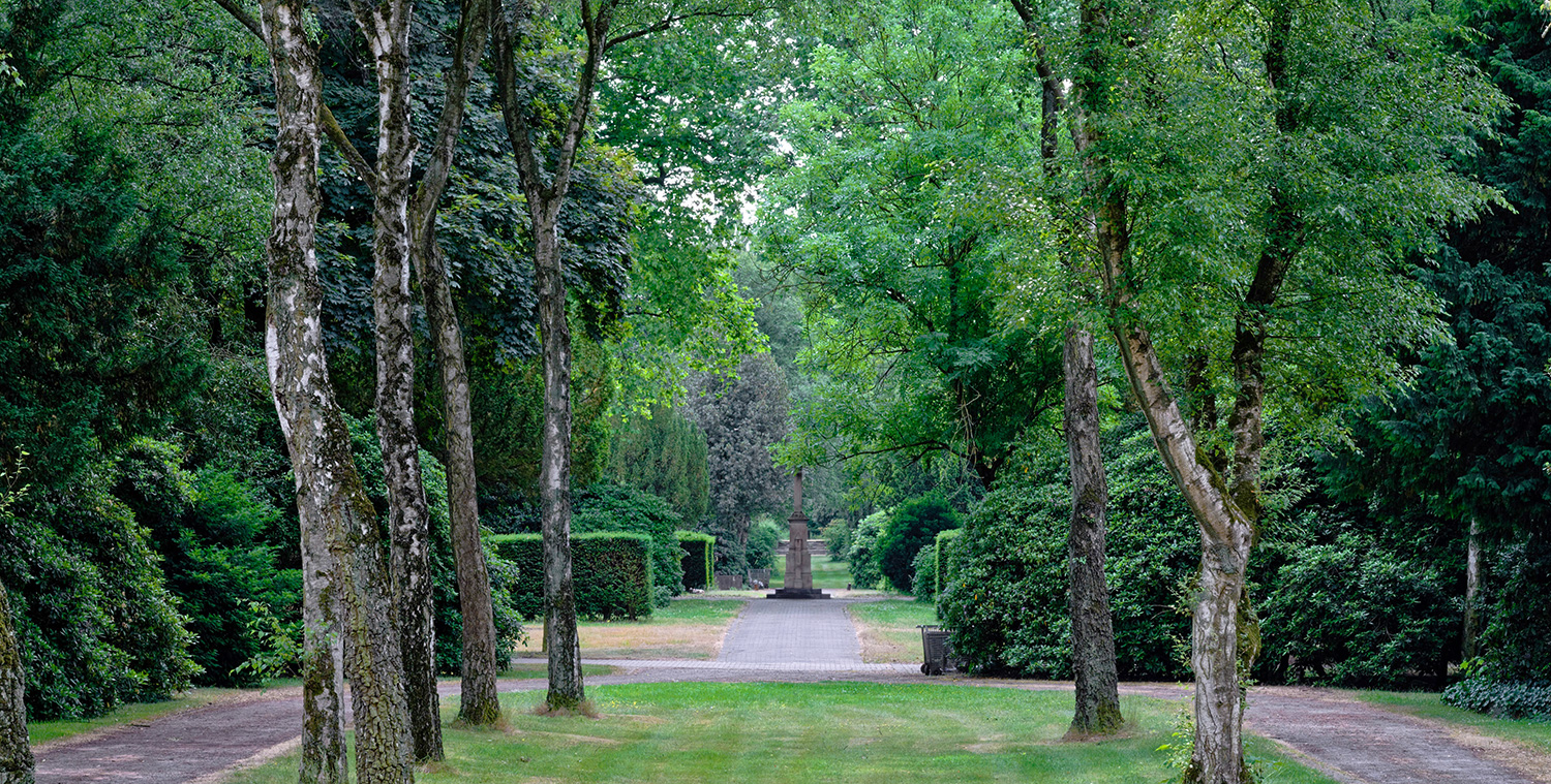 Friedhof in Oberhausen Friedhof in Oberhausen